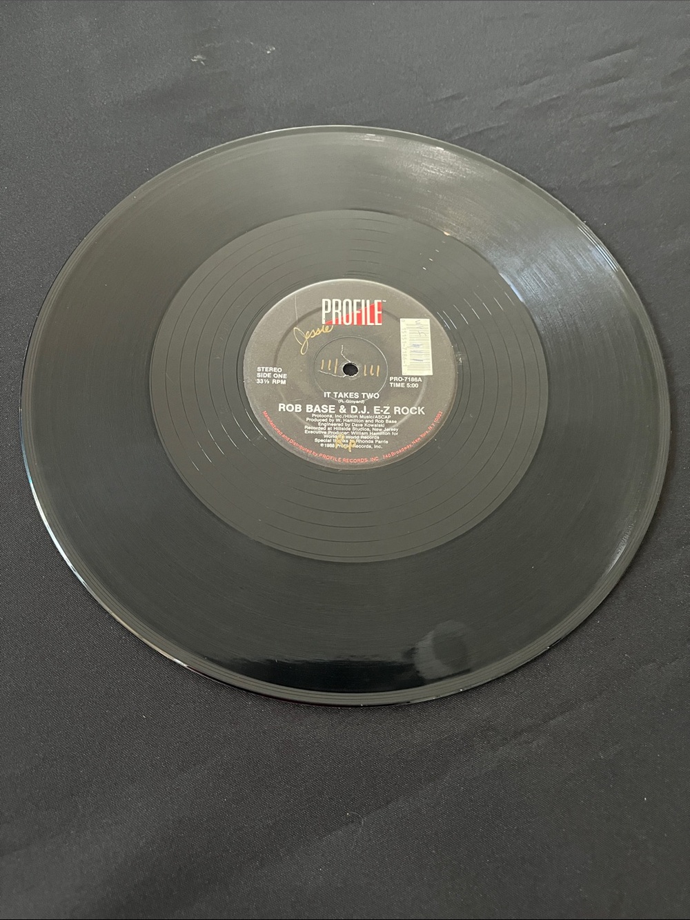 ROB BASE & D.J. E-Z ROCK "It Takes Two" Vinyl Record - Picture 7 of 8